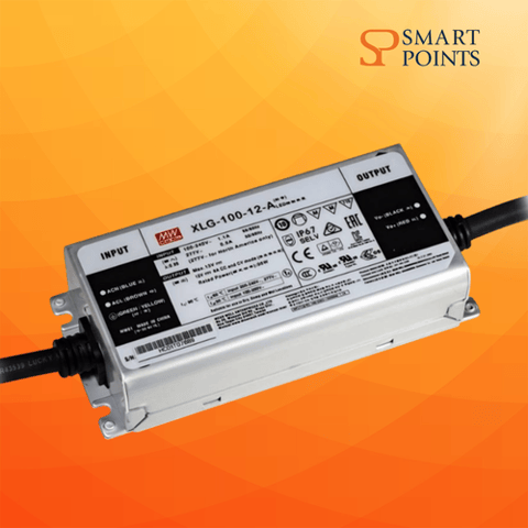 محول طاقة مينويل – درايفر LED مقاوم للماء (12 فولت، خيارات متعددة للواط)