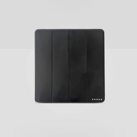 مفتاح كهرباء رباعي اسود MFZ