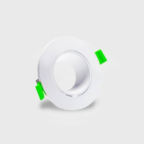 فريم سبوت لايت ضد توهج 7 سم  PVC