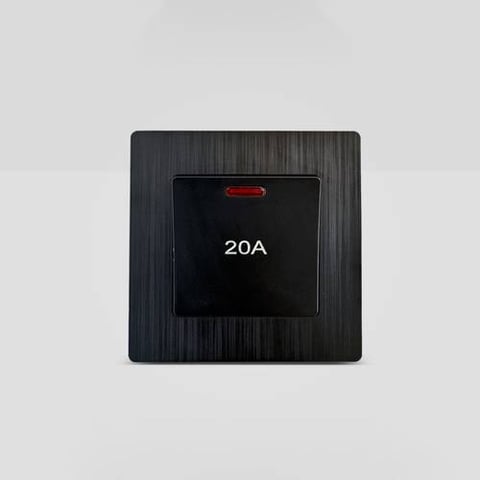 مفتاح سخان اسود 20 امبير فيكتوري شامبين