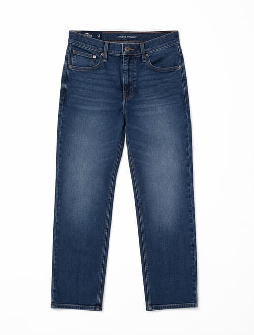 Hollister Athletic Straight Jeans