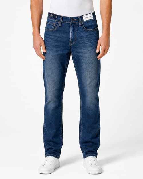 Hollister Athletic Straight Jeans