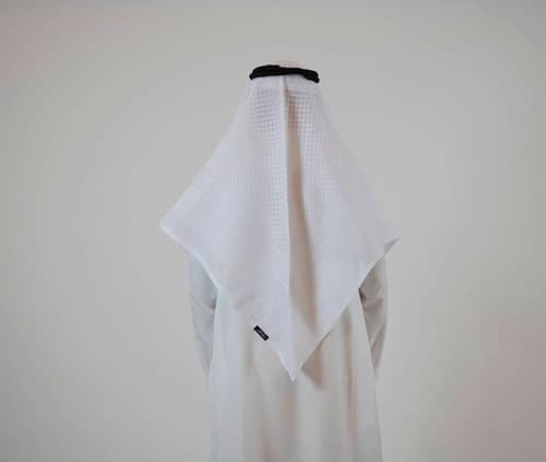 شماغ اليشمك الأبيض White Signature Y16