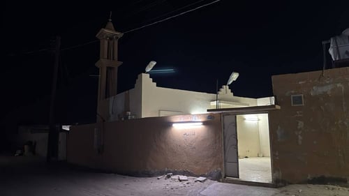 صيانة مسجد النور بالصبيحي