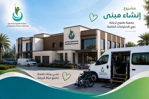 مشروع إنشاء مبنى للجمعية 