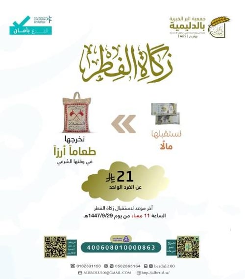 زكاة الفطر – إخراجها عن الفرد