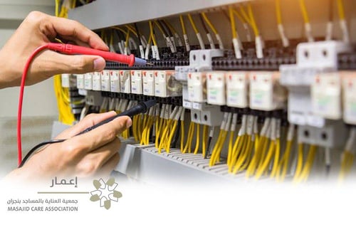 مشروع صيانة الكهرباء والسباكة 