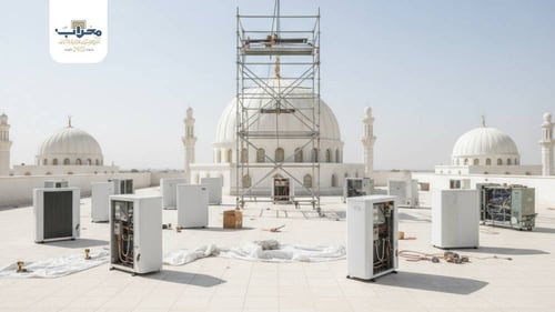 جامع آل عشيوان - أجهزة التكييف - بحي العريجا