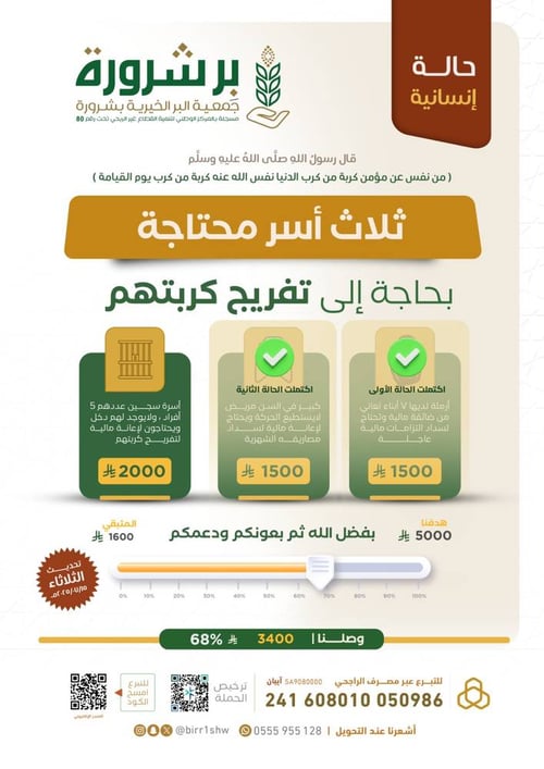 تفريج كربة 3 أسر