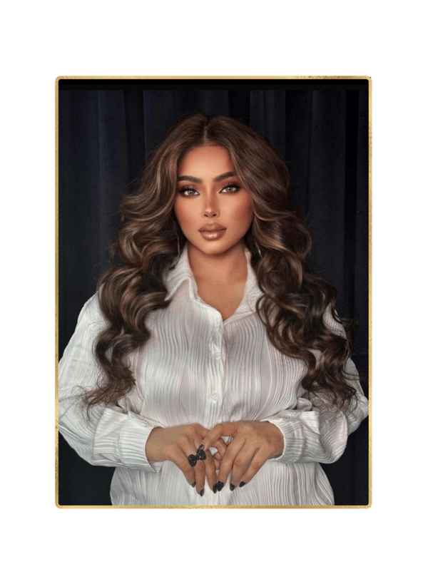 24 انش ويفي جذور اماميه دانتيل 13x4 كثافه 180 صورة 2