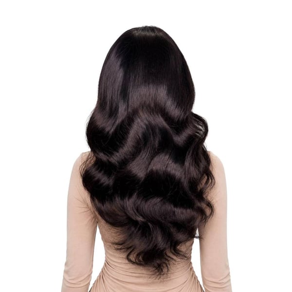 باروكة شعر طبيعى 22 إنش ويفي دانتيل 22x4 بكثافة 150% صورة 2