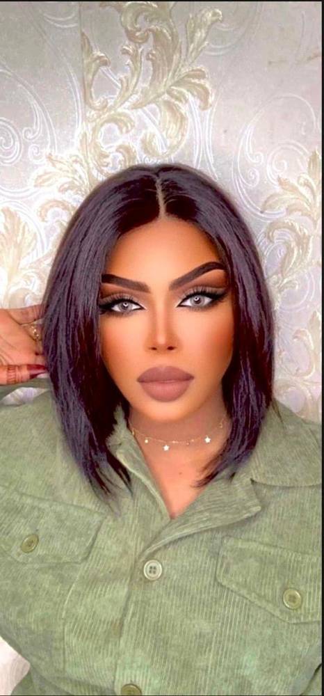 10 انش استريت قصة بوب بفرقه ثابته دانتيل من الاذن للاذن كثافه 150 صورة 3