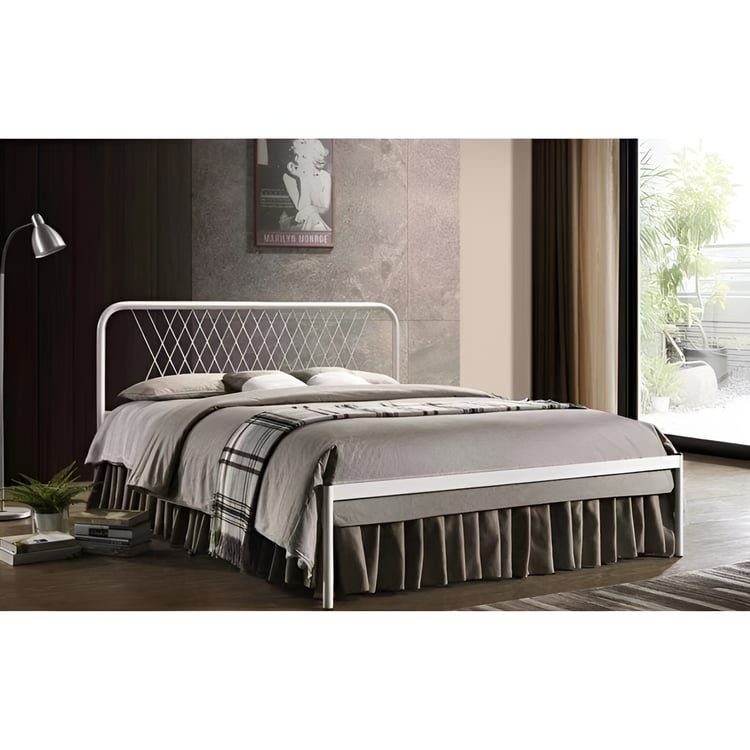 سرير حديد مقاس 140 سم × 200 سم