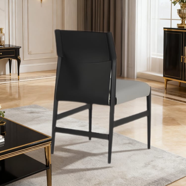 كرسي طاولة طعام زيلنكس أسود  – تصميم عصري فاخر ومتين مناسب لغرف الطعام والمطاعم والكافيهات الراقية