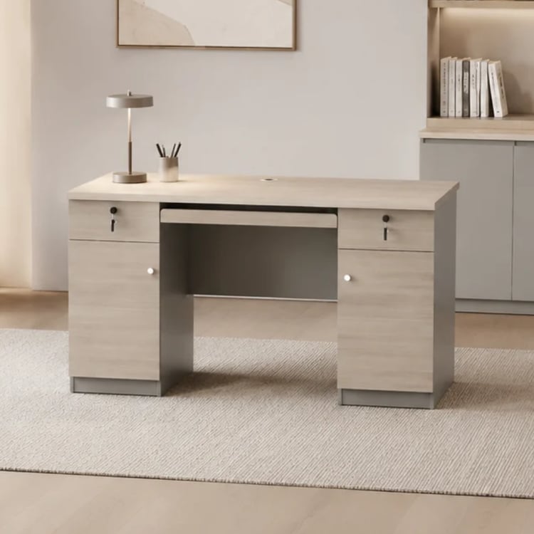 طاولة مكتب بادراج مقاس 140*60*75سم 