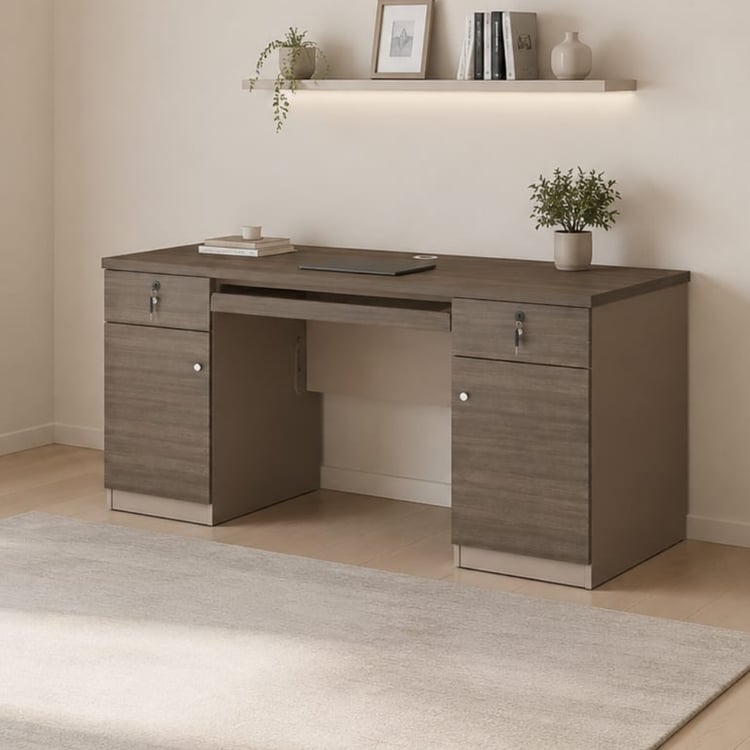 طاولة مكتب بادراج مقاس 140*60*75 سم