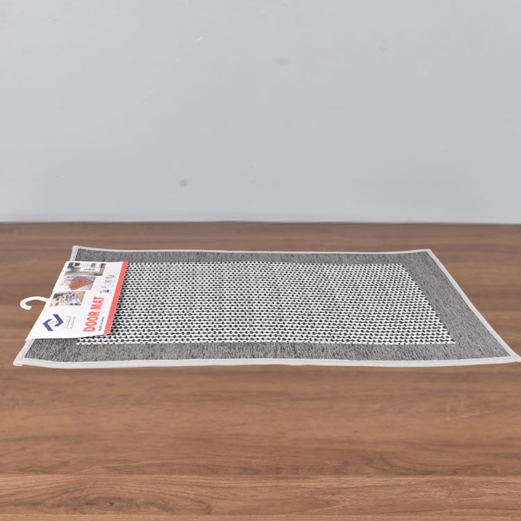 دعاسة أبواب ربل بلاستيك 50×78 سم لون رمادي – تصميم قوي مانع للانزلاق