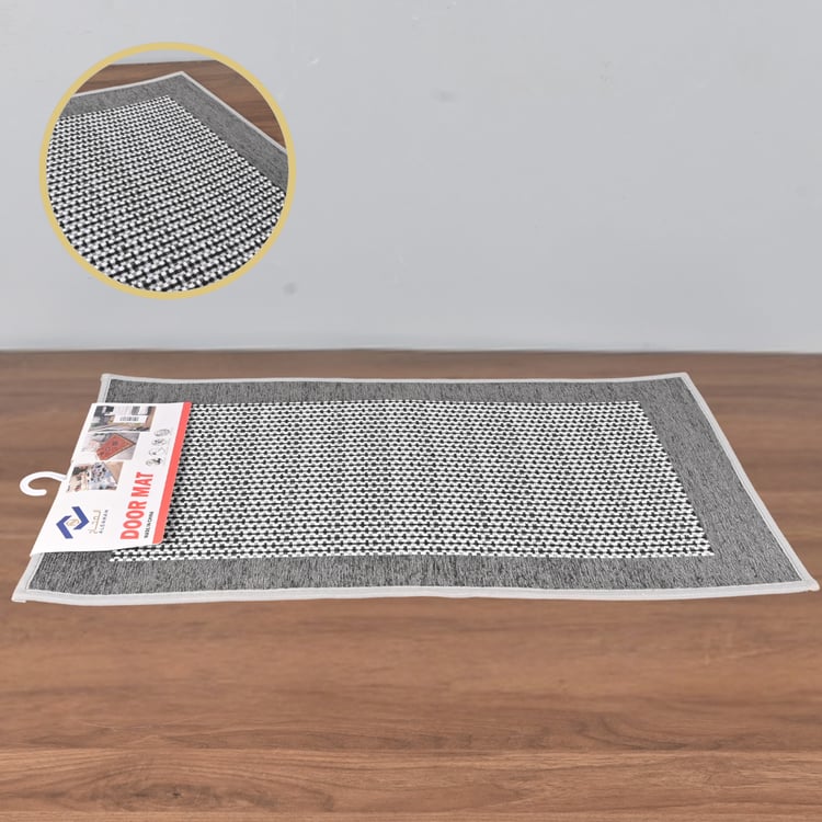دعاسة أبواب ربل بلاستيك 50×78 سم لون رمادي – تصميم قوي مانع للانزلاق
