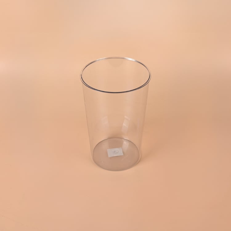 فازة اكريلك شفاف اسطواني