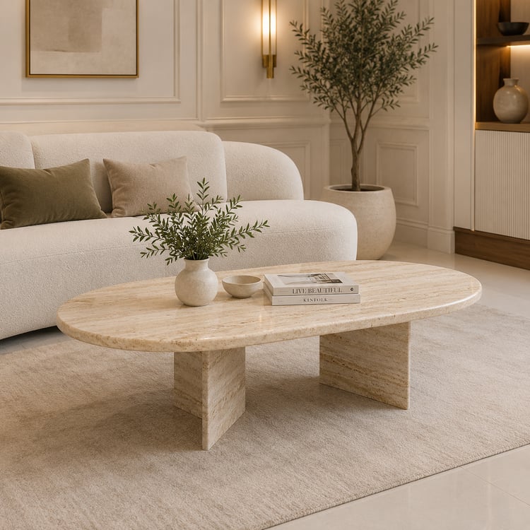 طاولة قهوة زوراليا مودرن 120 × 60 سم بسطح بديل رخام وهيكل خشبي – طاولة وسط وضيافة بتصميم عصري فاخر لغرفة المعيشة والمجالس والديكور المنزلي