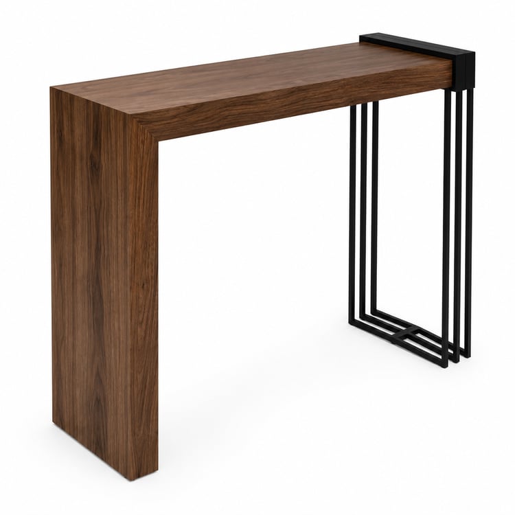 طاولة مدخل كاليستا 120×40 سم بسطح بديل رخام فاخر – كونسول مدخل مودرن بتصميم عصري أنيق، طاولة ديكور متعددة الاستخدامات للمداخل والممرات