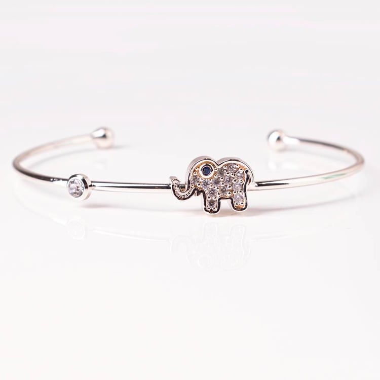 متجر الحلي - إسورة الفيل الفضية Trinkets boutique- Silver elephant bra