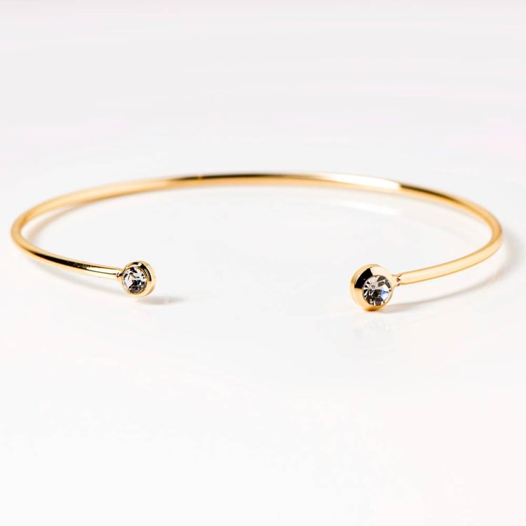 متجر الحلي | إسورة الكرستالة الحلزونية النحيفةTrinkets boutique- Thin