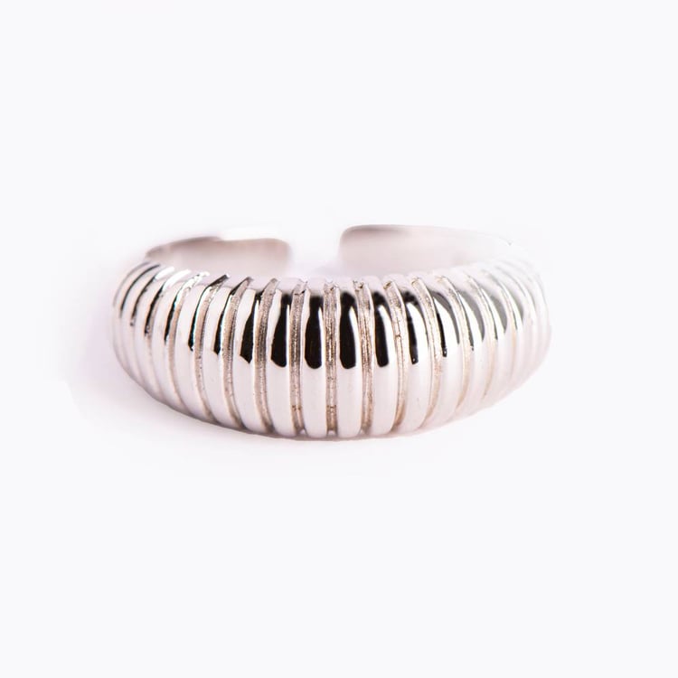 متجر الحلي | خاتم الحلقات، فضيTrinkets boutique - Circles ring, silver