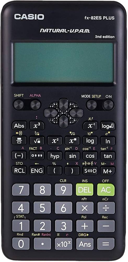 حاسبة علمية FX-82 ES Plus من كاسيو  ( الاصدار الثاني )