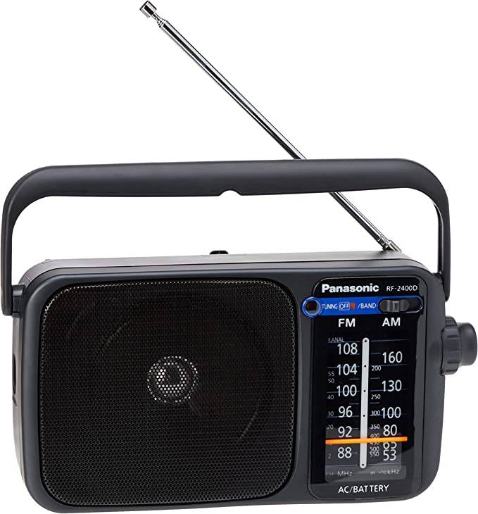 راديو بـ 2 موجة محمول من باناسونيك -RF-2400D