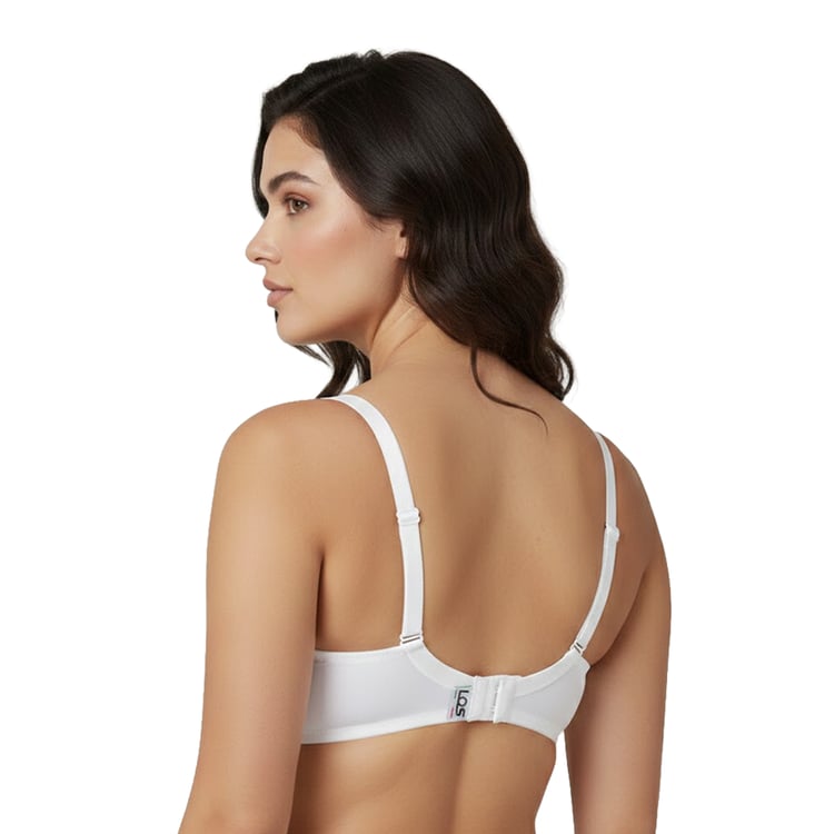 Los 830 white push-up bra - very soft fabric for lifting