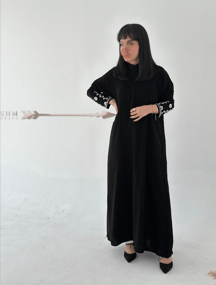 عبايه شك ابيض