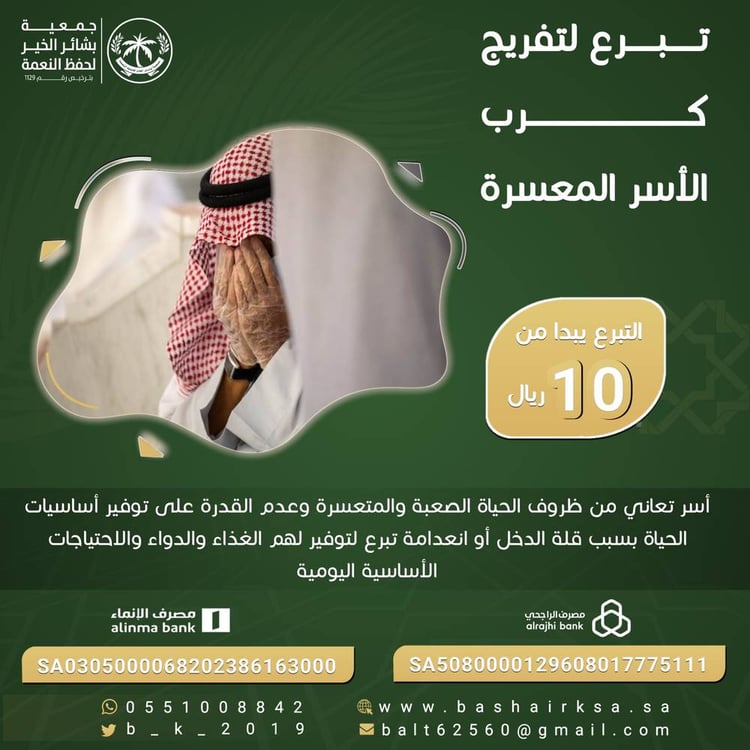 تفريج كرب الأسر المعسرة