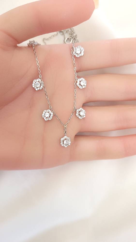 شوكر فضة 925