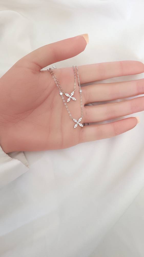 شوكر فضة 925