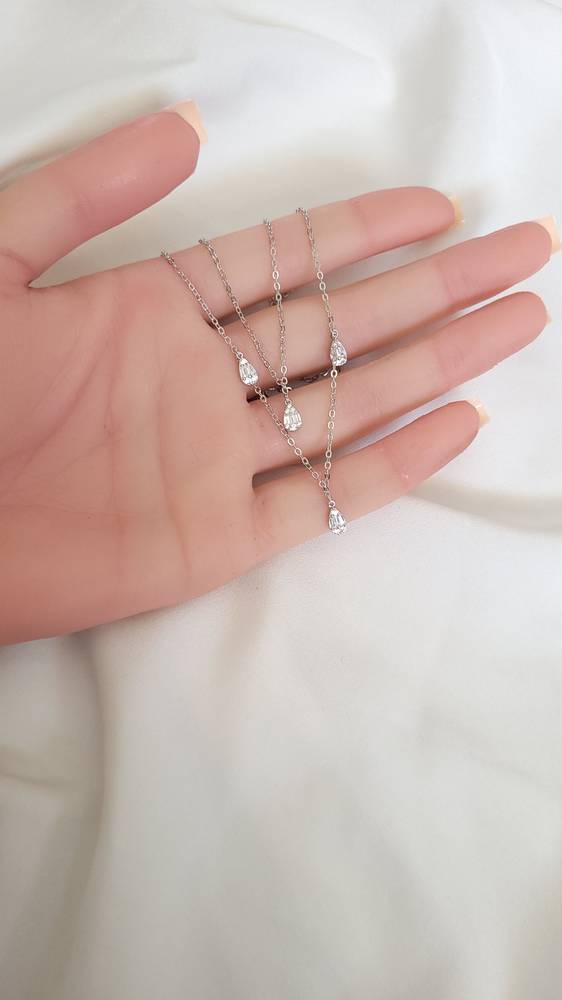 شوكر فضة 925