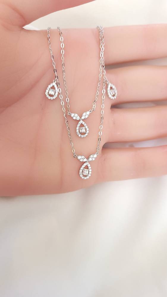 شوكر فضة 925