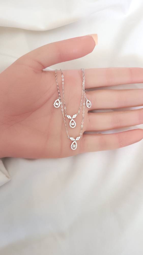 شوكر فضة 925