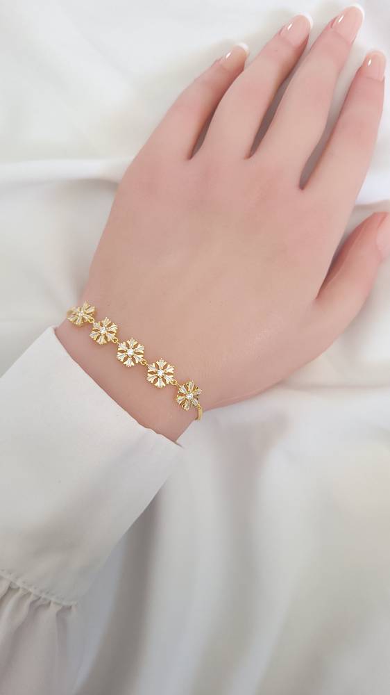 اساور فضة 925 مطلي ذهب