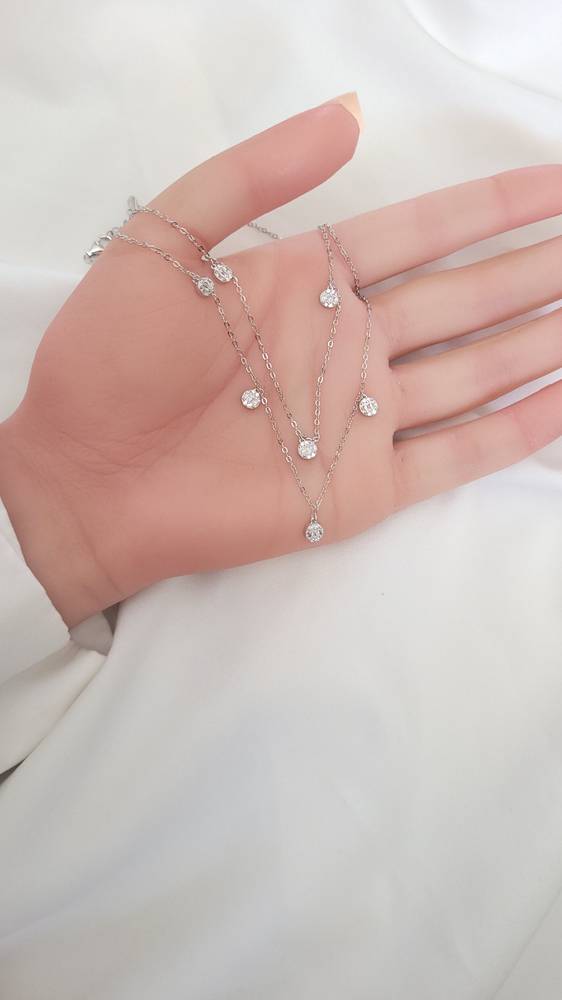 شوكر فضة 925