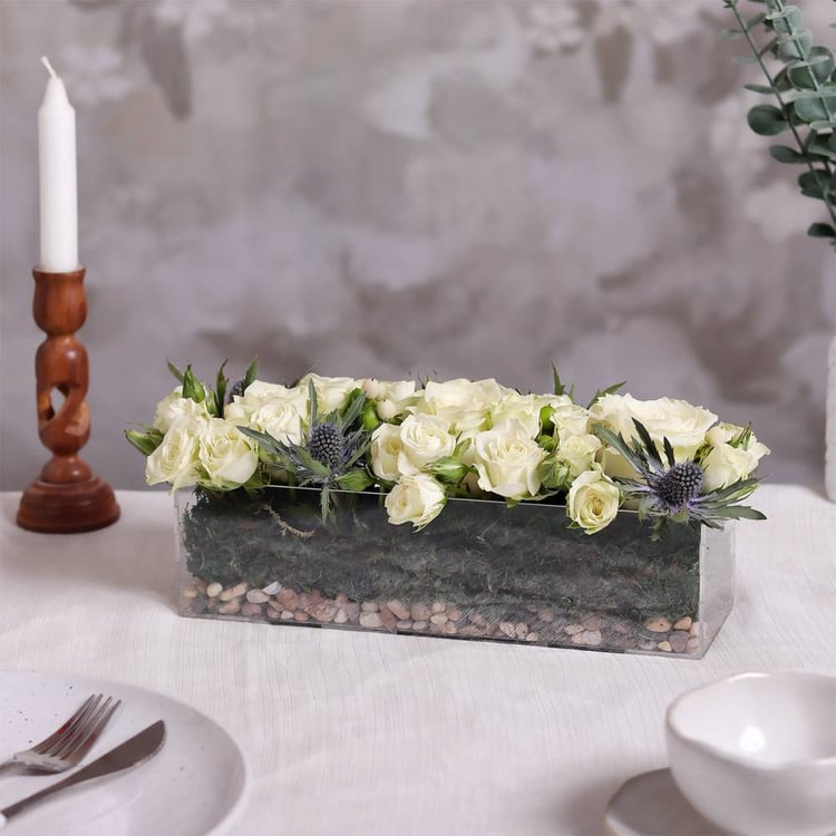 ورد طاولة طعام