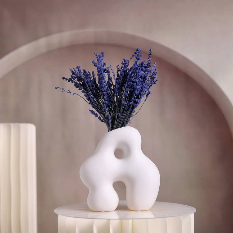 Dried Lavender Flower Vase