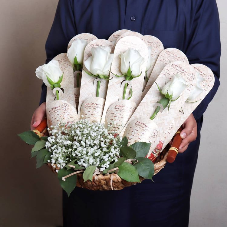 Flowers Basket for Founding Day