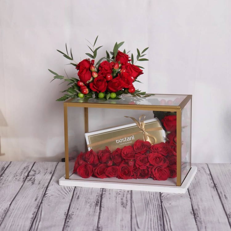 ورد وشوكولاته
