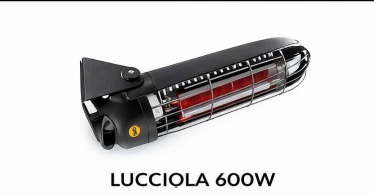 MO-EL Lucciola 600W Outdoor Heating Lamp