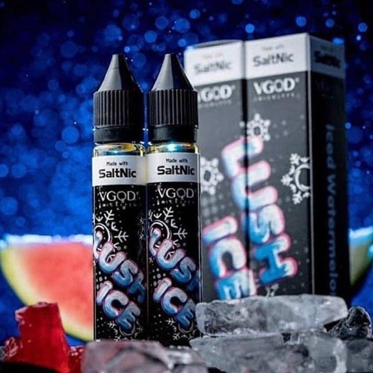 نكهة سولت فيقود بطيخ بارد لوش ايس الاكثر مبيعا VGOD Lush Ice
