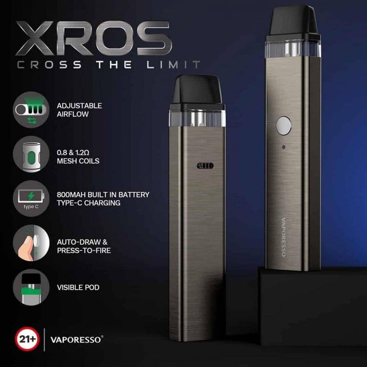 سحبة كروس من فايبريسو Vaporesso XROS Kit (٢٥ تقييم)