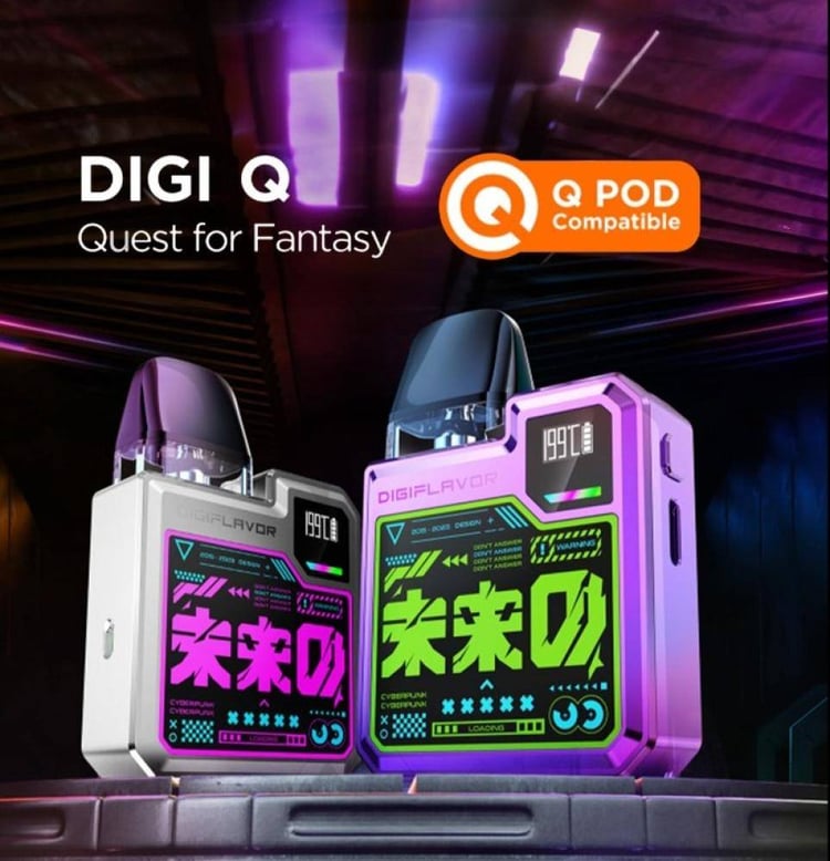 جهاز سحبة ديجي كيو من جيك فيب - GEEKVAPE DIGI-Q KIT
