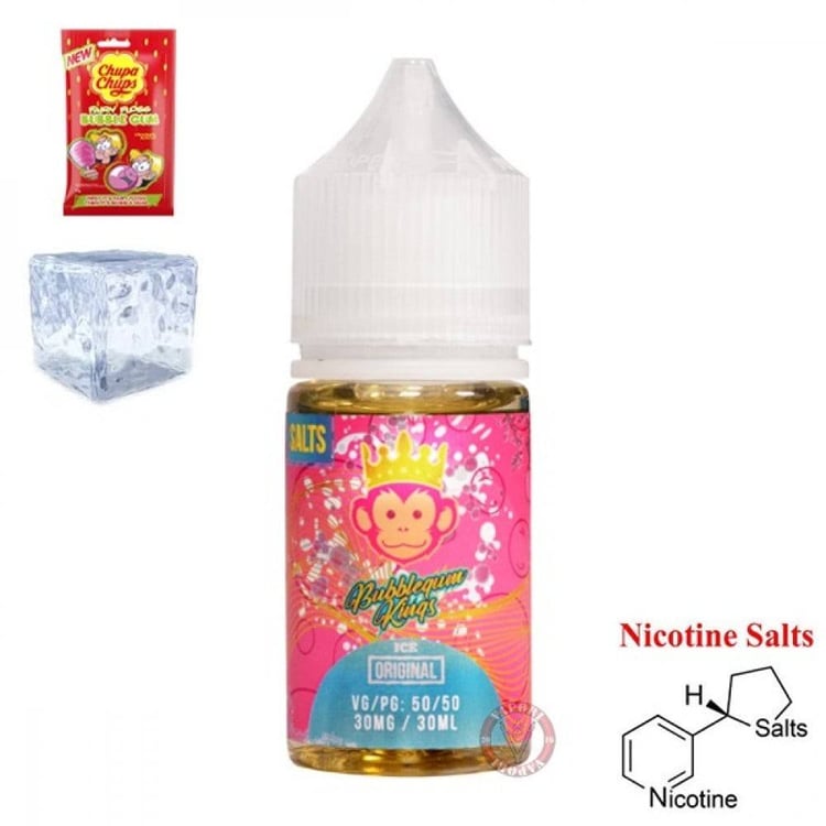 نكهة سولت ملك العلكة بارد Bubblegum Kings Original Ice