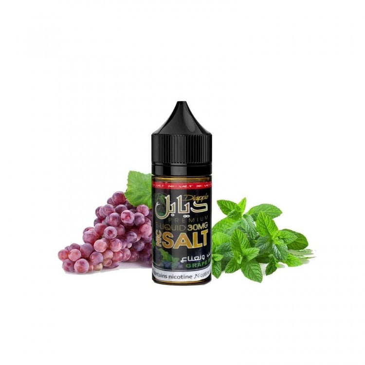 نكهة سولت ديابل معسل عنب نعناع Diapple Grape Mint